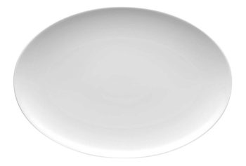 Thomas by Rosenthal Loft White Oval Platter 15.75"L