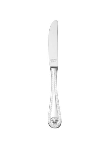 Versace Medusa Flatware Table Knife, Silver Plated 8.67"L