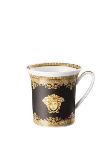 Versace by Rosenthal I Love Baroque Nero Mug 11 oz