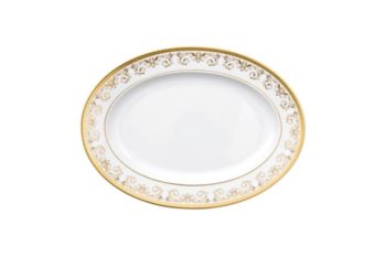 Versace Medusa Gala Gold Platter 13.25'L