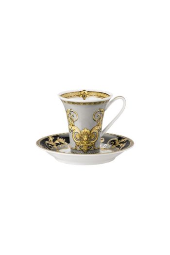 Versace Prestige Gala Grey AD Cup & Saucer