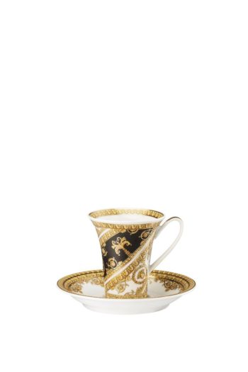 Versace by Rosenthal I Love Baroque AD Cup & Saucer Bianco