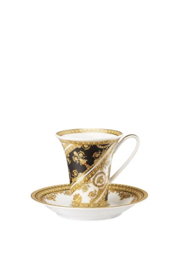 Versace by Rosenthal I Love Baroque Coffee Cup & Saucer 6"