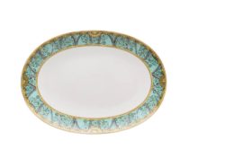 Versace La Scala del Palazzo Verde Platter 13'L