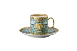 Versace La Scala del Palazzo Verde Coffee Cup & Saucer