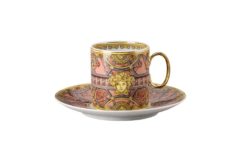 Versace La Scala del Palazzo Rosa Coffee Cup & Saucer