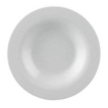 Rosenthal Moon White Rim Soup 9.5"W