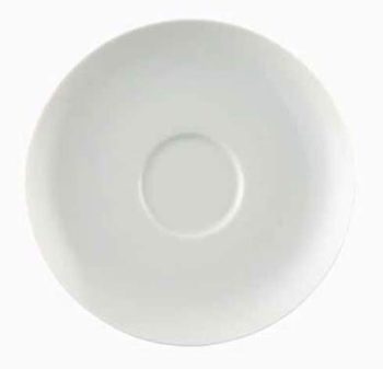 Rosenthal Moon White Saucer, Low 6"W