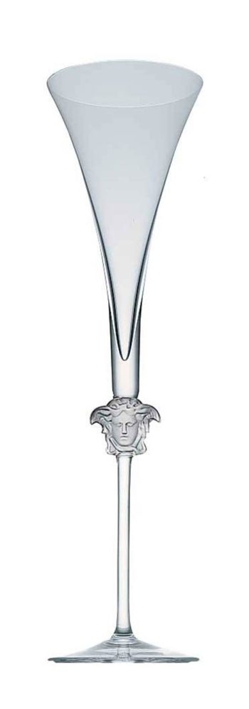 Versace by Rosenthal Medusa Lumiere Champagne Flute 6.0 oz