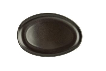 Rosenthal Junto Slate Grey Stoneware Platter Oval 11"L
