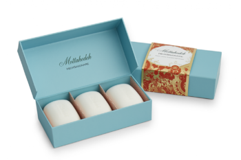 Mottahedeh Tobacco Leaf Heirsavonare Gift Soap Set - Image 2