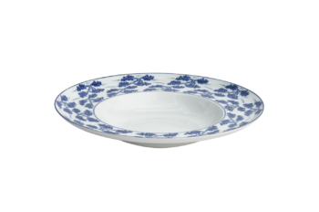 Mottahedeh Blue Shou Pasta Plate 10"D