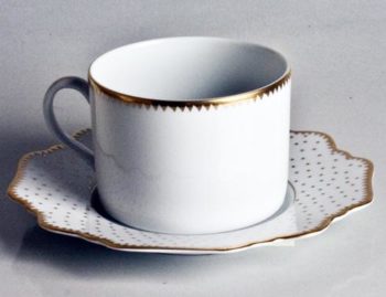 Anna Weatherley Simply Anna Antique Polka Tea Saucer 6.0"