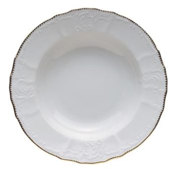 Anna Weatherley Simply Anna Gold Rim Soup Plate 9.0"