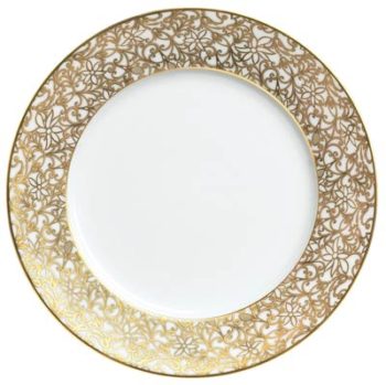 Raynaud Salamanque Gold Buffet Plate 12.25"D
