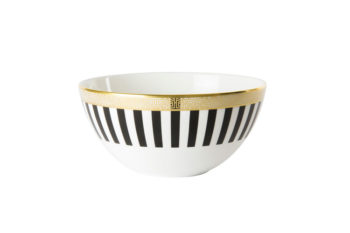 Royal Crown Derby Satori Black Deep Bowl 5.7"