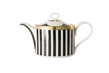 Royal Crown Derby Satori Black Tea Pot 14 oz.
