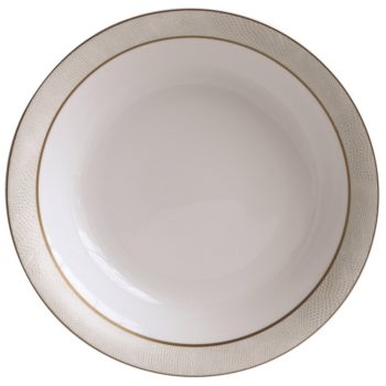Bernardaud Sauvage Or Open vegetable bowl 9.6" 27 oz
