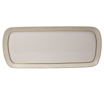 Bernardaud Sauvage Or Cake platter rectangular 16"