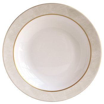 Bernardaud Sauvage Or Deep round dish 11.5"