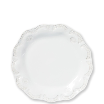 Vietri Incanto Stone White Lace Salad Plate 8.5"D