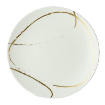 Royal Crown Derby Sketch Chalk Dessert Plate 8.0"