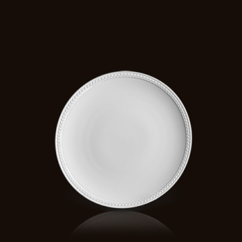 L'Objet Soie Tressée White Bread Butter Plate 6.5˝