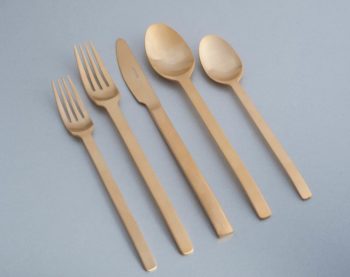Herdmar Spiga-Gold 5-Piece Place Setting