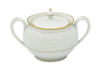 Haviland Orsay Gold Covered Sugar 12.1 oz