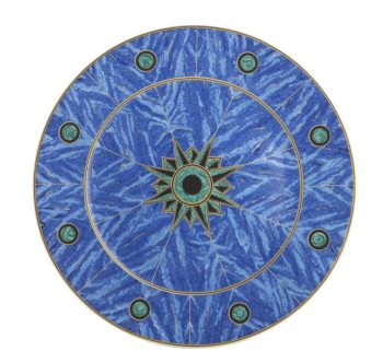 Mottahedeh Lapis Service Plate 12"D
