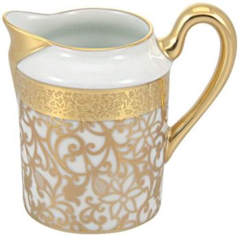 Raynaud Tolede White/Gold Creamer 4.5 oz