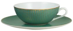 Raynaud Tresor Turquoise Turquoise Tea Saucer 6.9"D