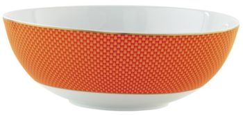Raynaud Tresor Orange Large Salad Bowl 67 oz