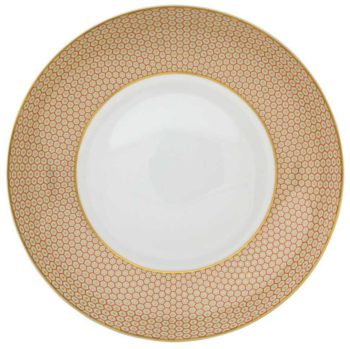Raynaud Tresor Orange Orange Soup Bowl 10.6"
