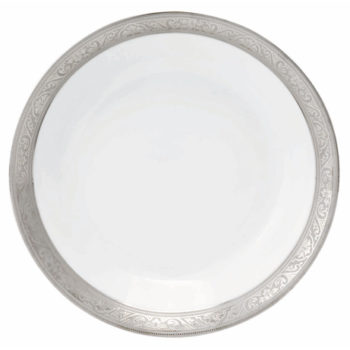 Deshoulieres Trianon Platinum Soup/Cereal Bowl