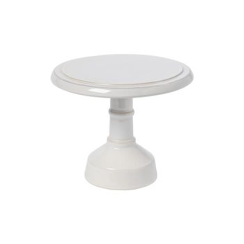 Casafina Cook & Host Footed Cake Plate White 8"
