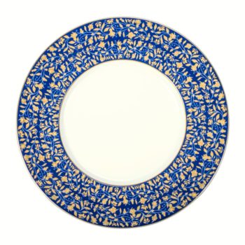 Deshoulieres Vignes Blue Charger Plate