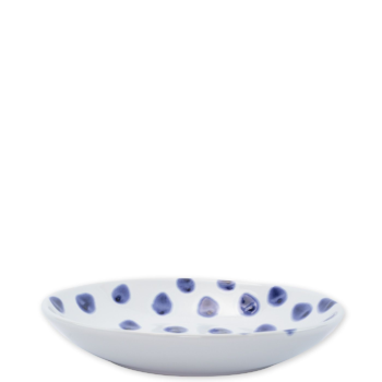 Vietri Santorini Dot Pasta Bowl 9.5"D