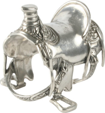 Vagabond House Cowboy Saddle Napkin Rings Set/4  2.75"L x 2.5" H