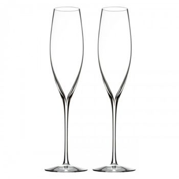 Waterford Elegance Champagne Classic Flute, Pair 11"