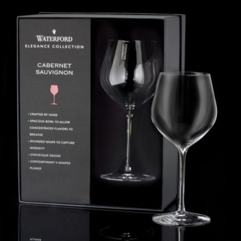 Waterford Elegance Cabernet Sauvignon Wine Glass, Pair 9.85" - Image 3