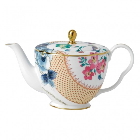 Wedgwood Butterfly Bloom 33.8oz Teapot - The Pink Daisy