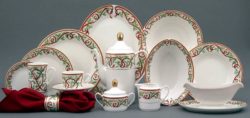 Pickard China Winter Festival White Beverage Server & Cover 52 oz.