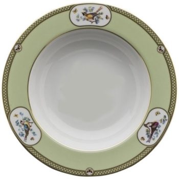 Julie Wear Designs Windsor Bird Plain Serving Bowl 9"