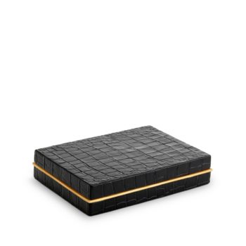 L'ObjetCrocodile Box with Playing Cards (2 Decks) - Image 2