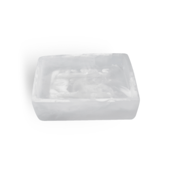 Nashi Home Soap Dish Solid White