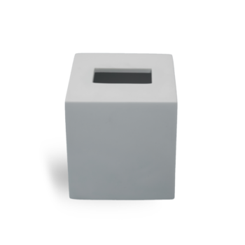 Nashi Home Square Tissue Box Solid White