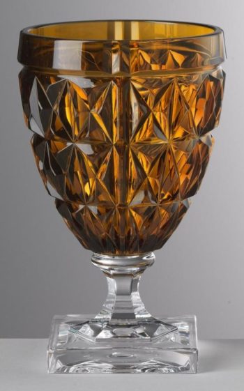 Mario Luca Giusti Stella Amber Wine 6"H, 12 oz, Set/6