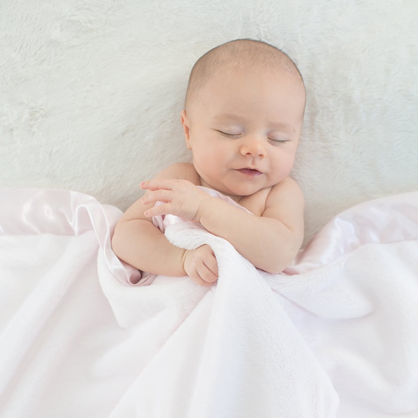 Baby Sleeping With Blanket