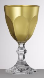 Mario Luca Giusti Dolce Vita Gold Wine 6.5"H Set/6